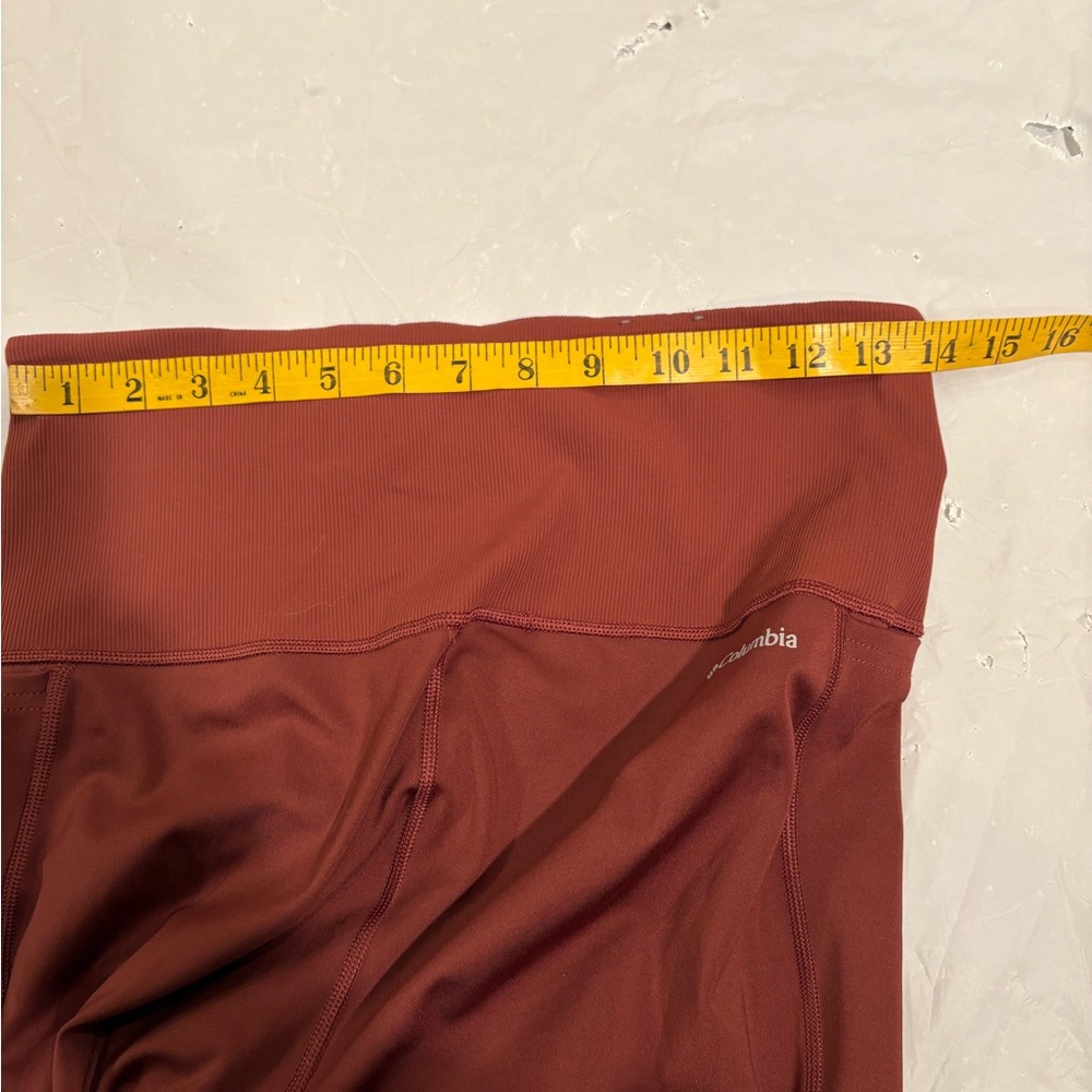 Columbia Rust High-Waist Leggings. Size large - Picture 9 of 15